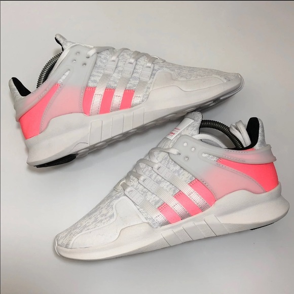 adidas eqt womens white and pink